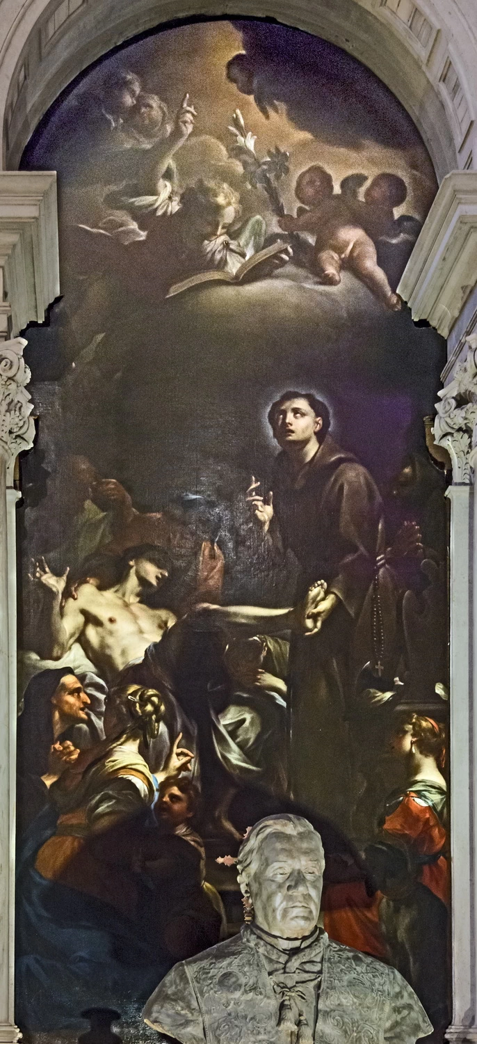 Sant’Antonio da Padova e il miracolo del piede riattaccato - Chiesa di san Rocco, Venezia